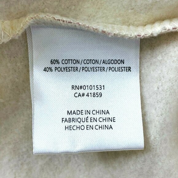 Star Wars Women's Large Crew Neck Long Sleeve Tie-Dye Sweatshirt Headband Ivory - Picture 6 of 7